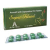 印度綠水鬼 Super Filana 第四代阿伐那非 賽倍達雙效片 速效增硬延時