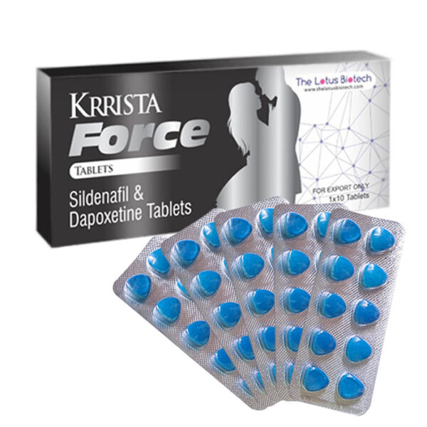超級威而剛 新品推薦 黑色風暴 Krrista Force 強效助勃增硬+持久 印度壯陽藥 雙效威爾剛